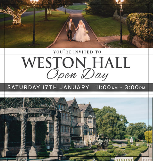 Weston Hall Weddig Open Day