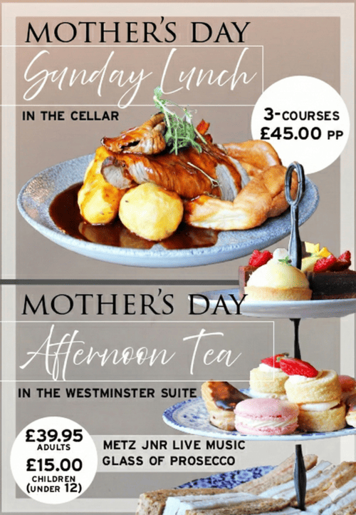 Mothers Day at Weston Hall