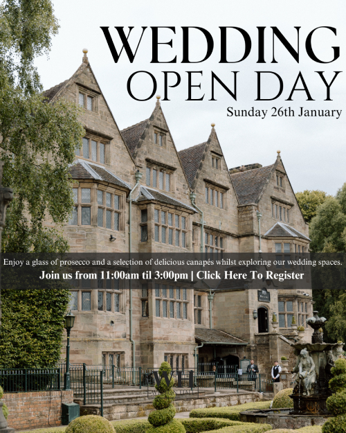 Weston Hall Wedding Open Day