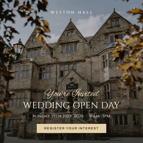 Wedding Open Day at Weston Hall.